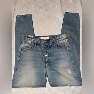 mother superior ripped jeans